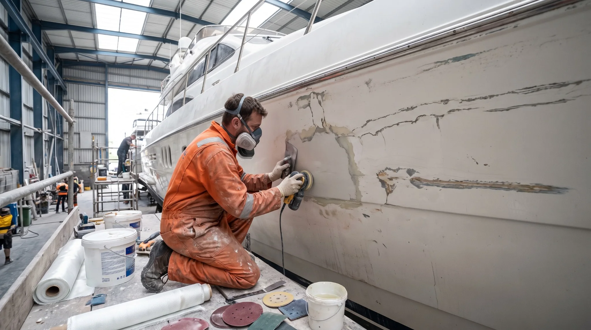 Fibreglass & Gelcoat — Victory Marine work
