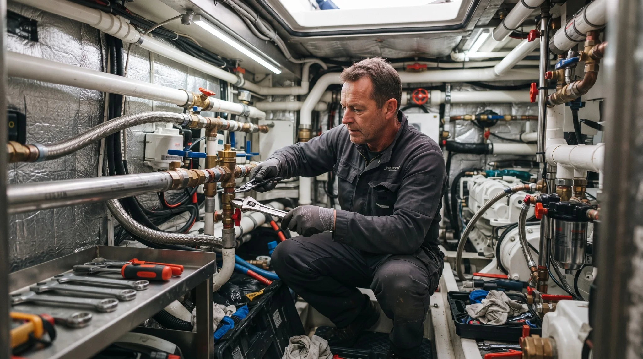 Plumbing — Victory Marine work
