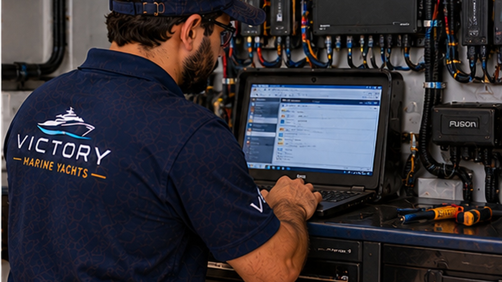 Electrical And Electronics — Victory Marine work 4