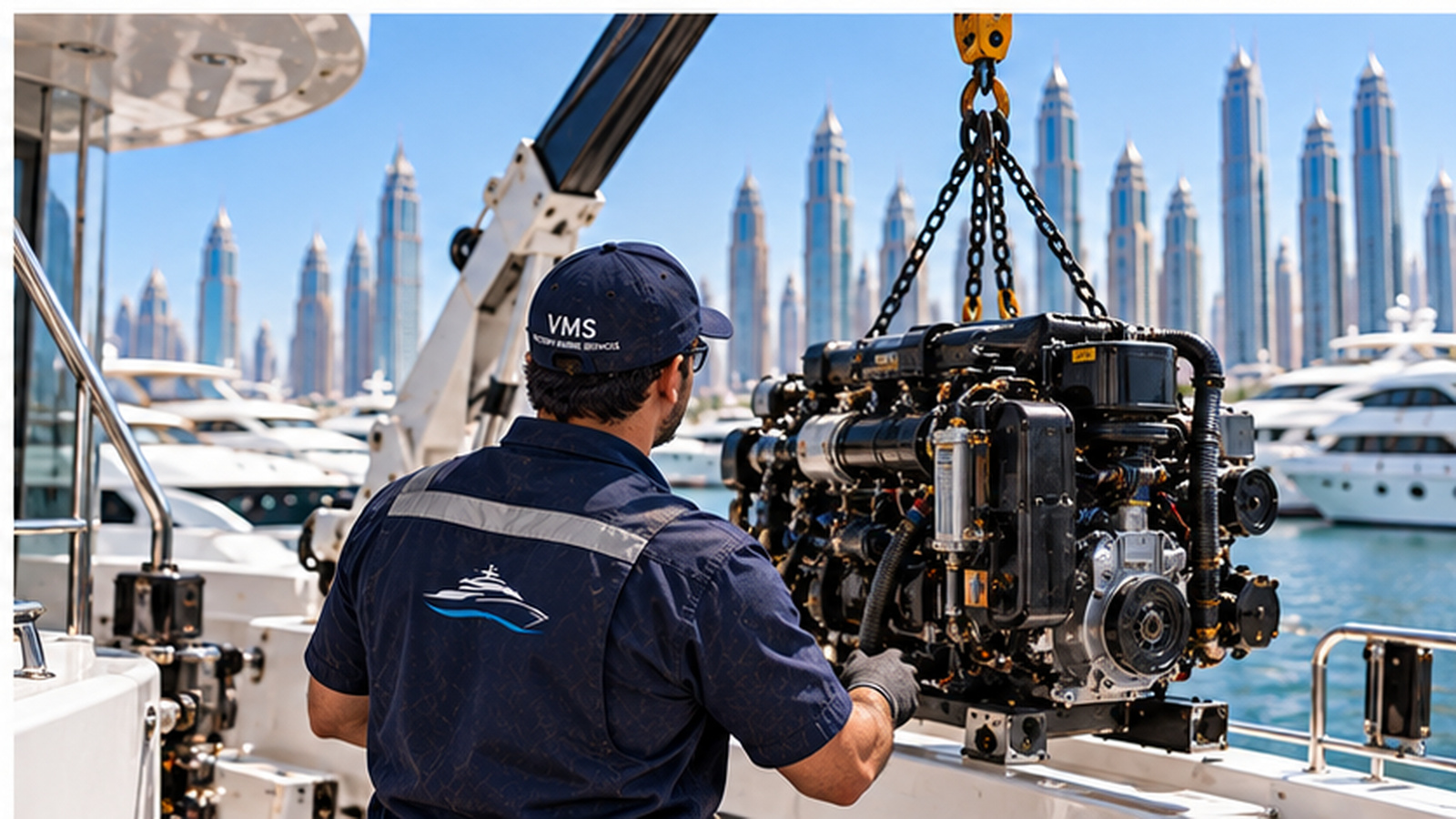 Engine And Generator Servicing — Victory Marine work 4