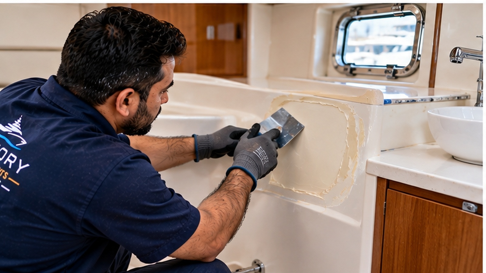 Fibreglass And Gelcoat — Victory Marine work 3