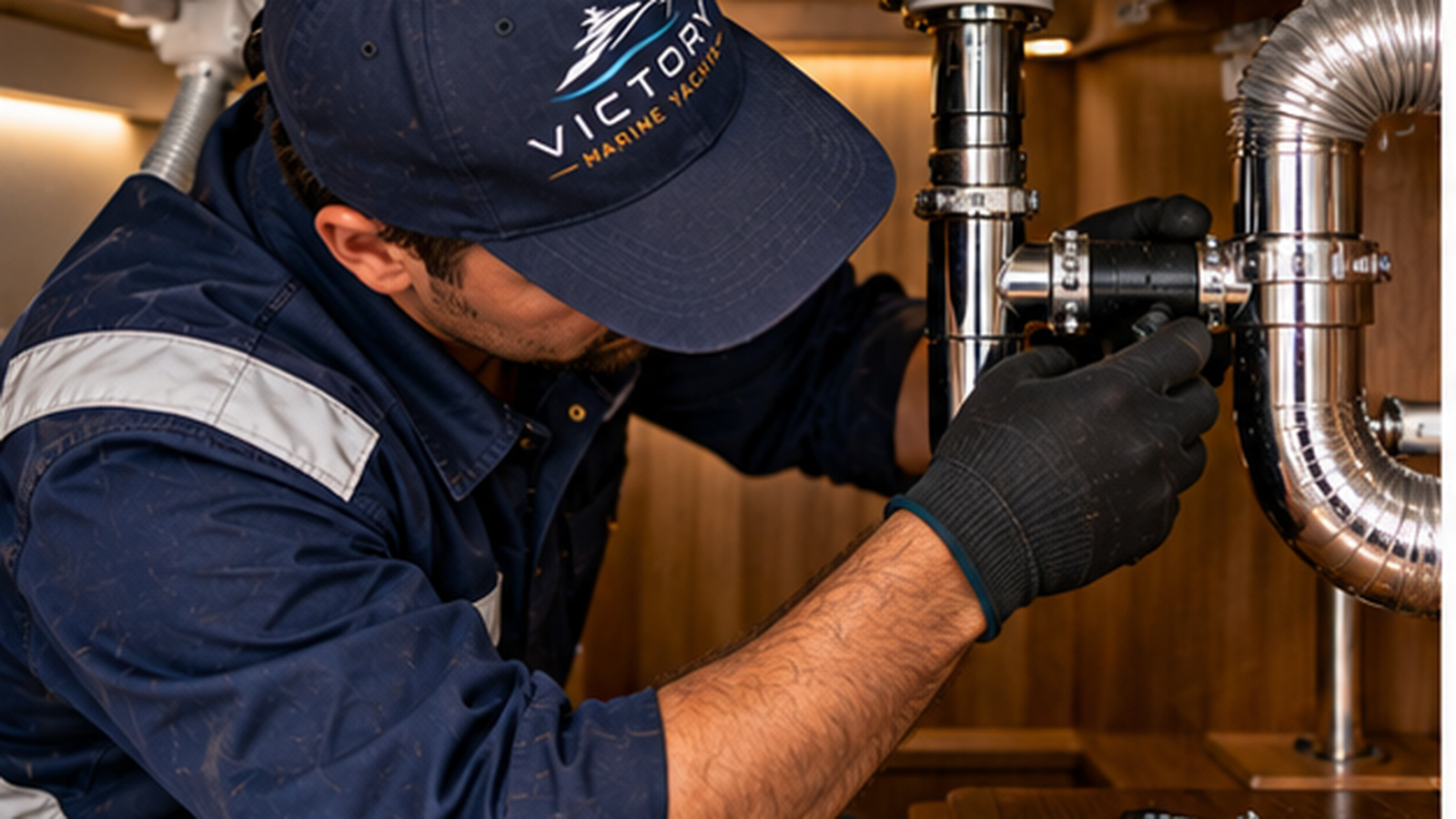 Plumbing — Victory Marine work 3